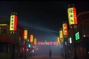 悬疑剧《螺旋上升》旋转楼梯俯拍构图剧照